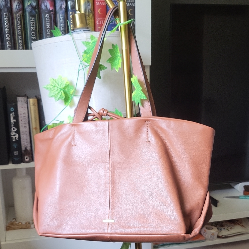 Vince Camuto Brown Leather Tote